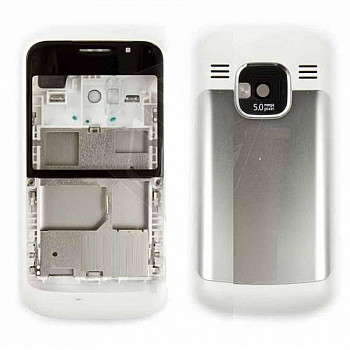 Buy Now Full Body Housing for Nokia E5 - Silver Grey