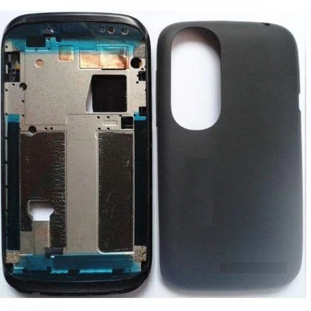 Full Body Housing For HTC Desire X Dual SIM with dual SIM card slots - Black Full Body Housing For HTC Desire X Dual SIM with dual SIM card slots - Black