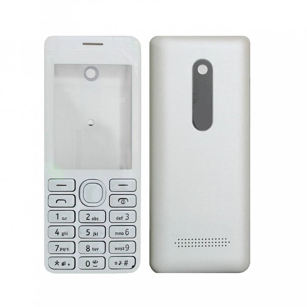 Full Body Housing For Nokia 206 Dual Sim - RM-872 - White Full Body Housing For Nokia 206 Dual Sim - RM-872 - White
