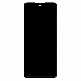 LCD with Touch Screen For HMD Crest Max 5G - Black Display Glass Combo Folder