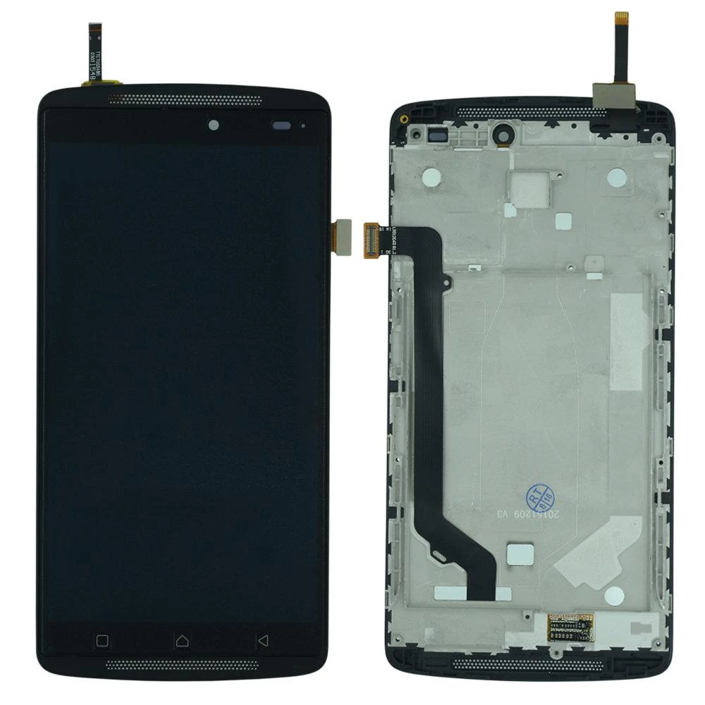 Lenovo K4 Note Display and Touch Screen Glass Combo Replacement With Frame A7010a48 - Black Lenovo K4 Note Display and Touch Screen Glass Combo Replacement With Frame A7010a48 - Black