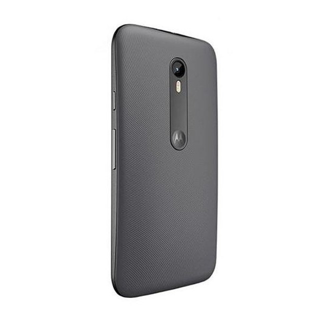 Back Panel Cover for Motorola Moto G Turbo Edition - Colour Black