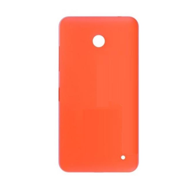 Back Panel Cover for Nokia Lumia 630 Dual SIM RM- Colour978 - Colour Orange