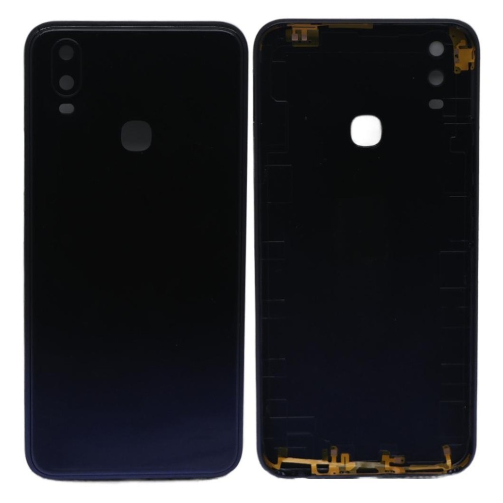 Back Panel Cover for Vivo Y11 2019 - Colour Black