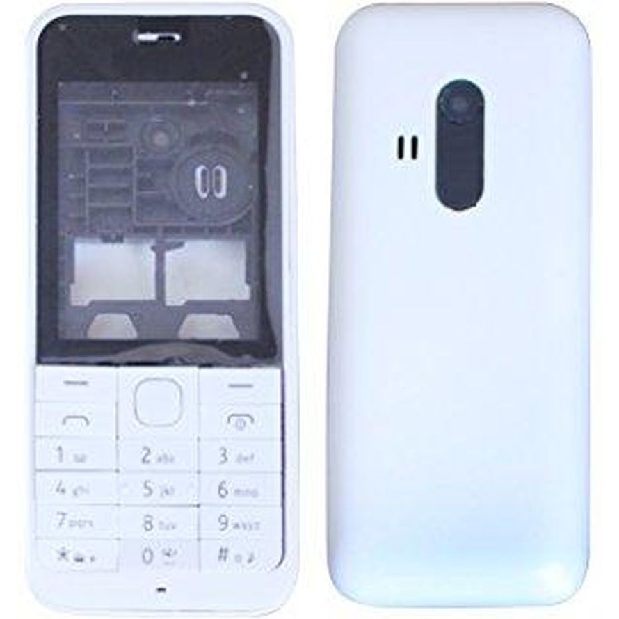 Full Body Housing For Nokia 220 - White