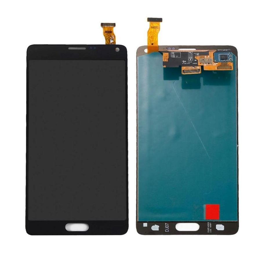 Buy Now LCD with Touch Screen for Samsung Galaxy Note 4 - Black Display Glass Combo Folder