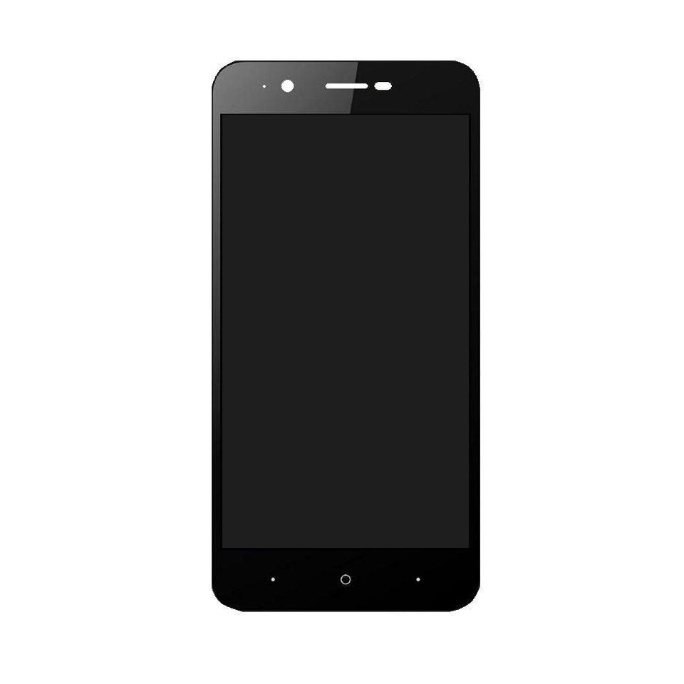 Buy Now LCD with Touch Screen for Micromax Spark 4G Prime - Black Display Glass Combo Folder