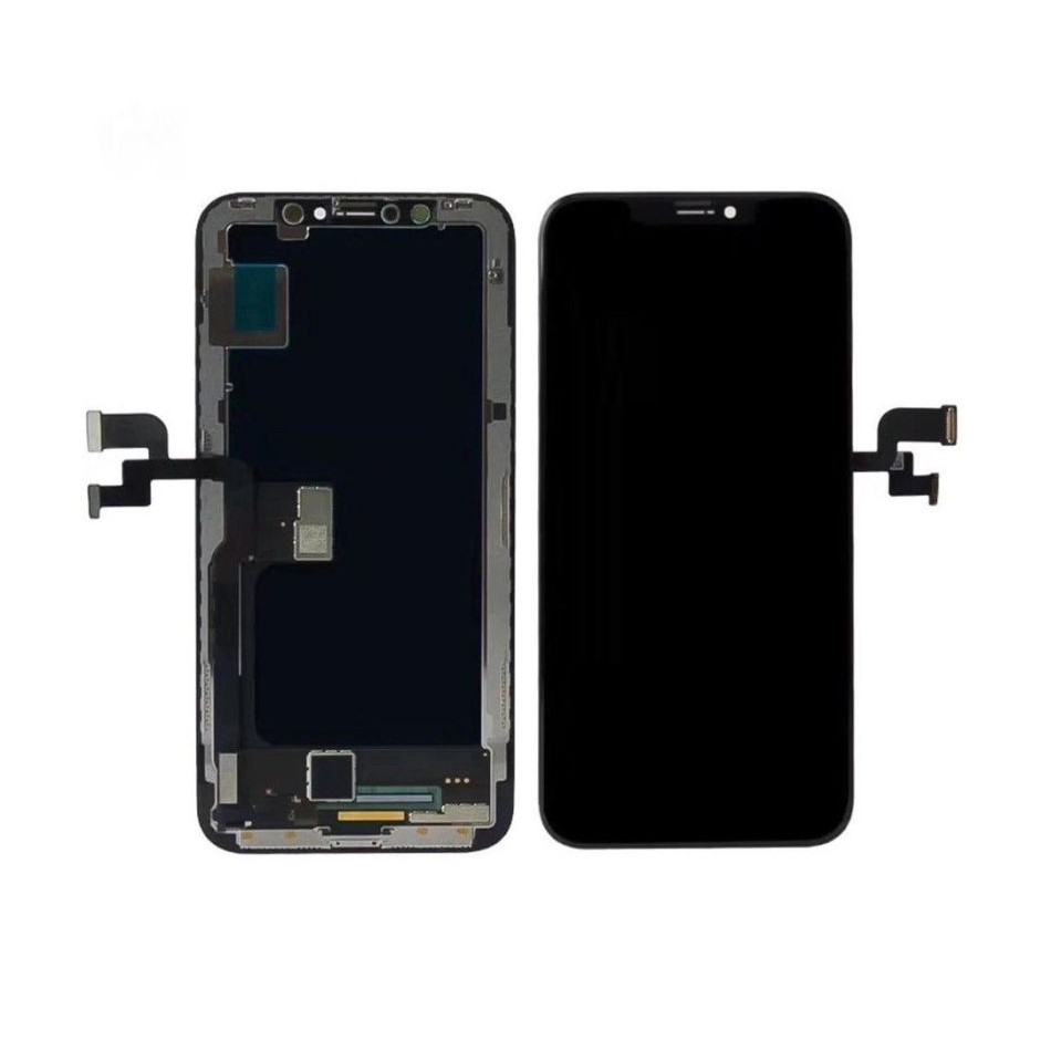 Buy Now LCD with Touch Screen for Apple iPhone XS - Black Display Glass Combo Folder