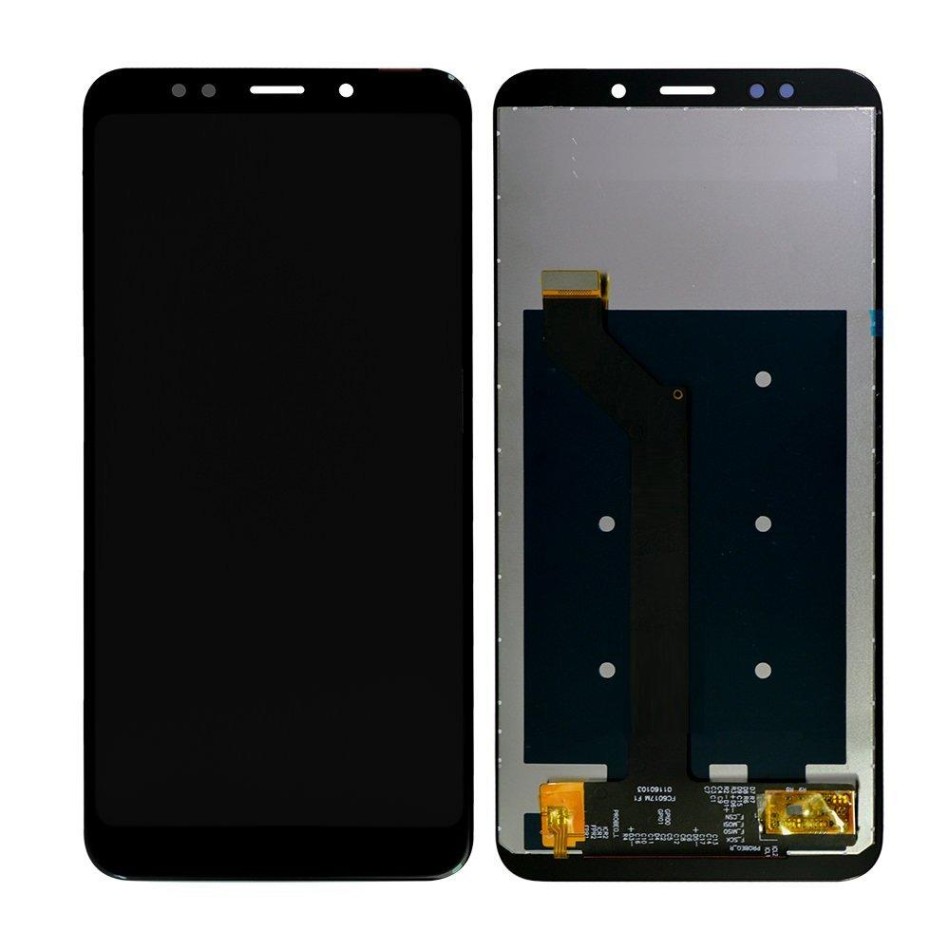 Buy Now LCD with Touch Screen for Xiaomi Redmi Note 5 Plus - Rose Display Glass Combo Folder