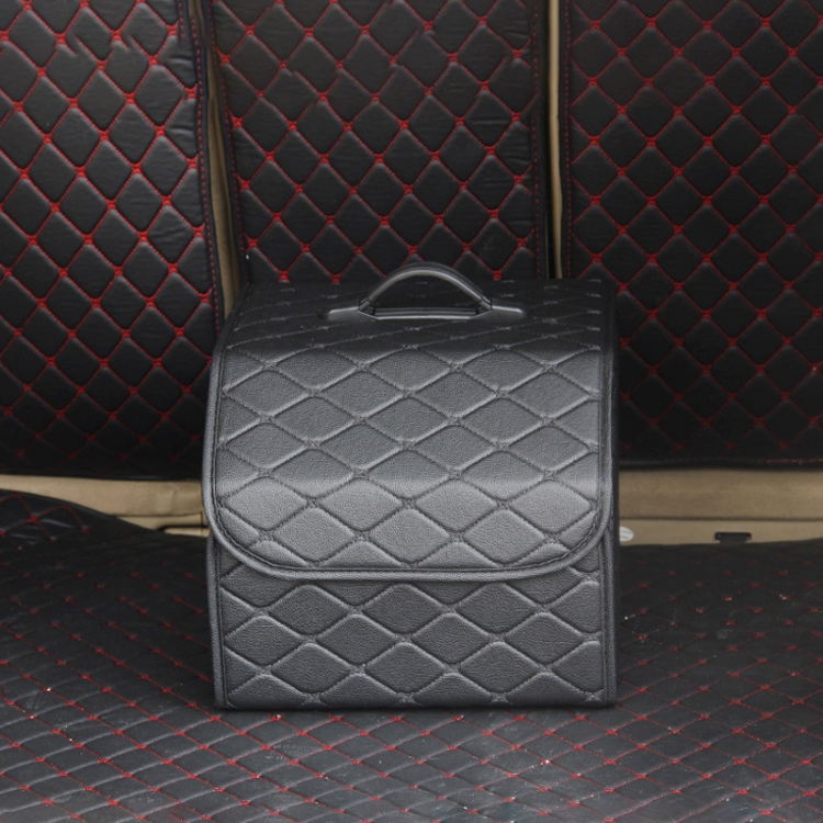 Car Trunk Foldable Storage Box, Rhombic Grid Small Size: 33 x 32 x 30cm ...