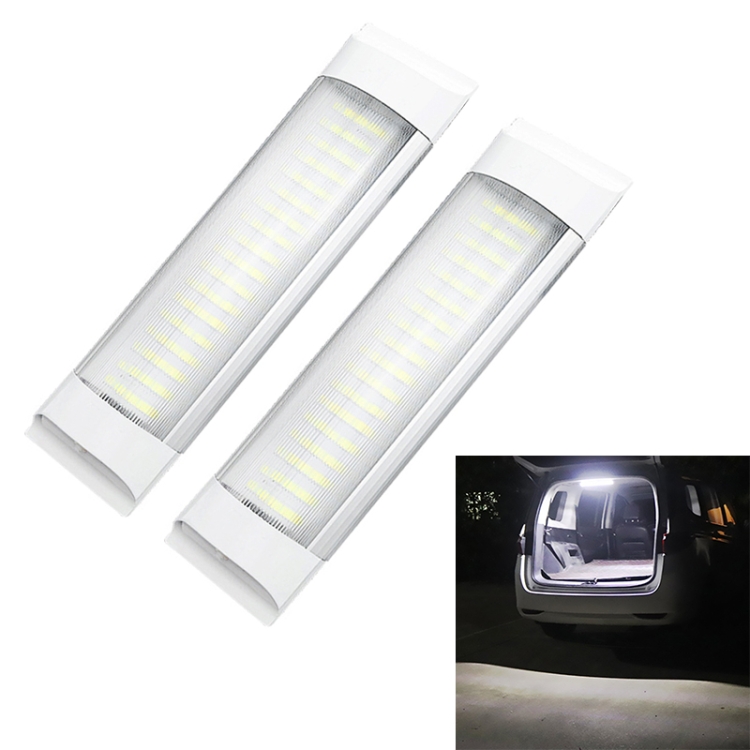 2 PCS ZS 3331 12 80V High Bright 84LEDs RV Dome Light Cabin Light Bar