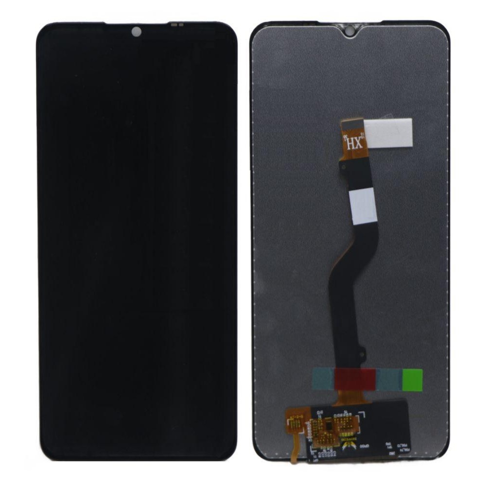 LCD With Touch Screen For Lava Yuva 2 - Black Display Glass Combo Folder