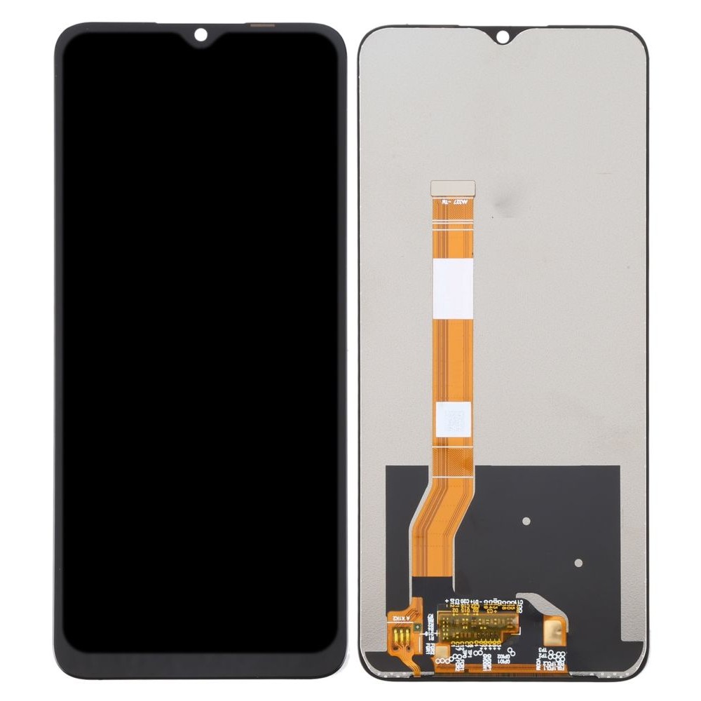 LCD With Touch Screen For Oppo A17K - Black Display Glass Combo Folder