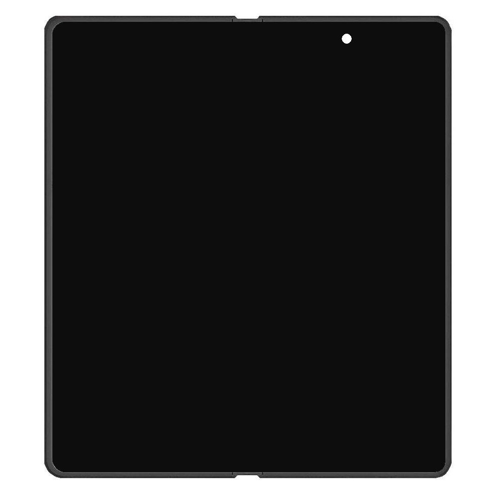 LCD With Touch Screen For Tecno Phantom V Fold - White Display Glass Combo Folder