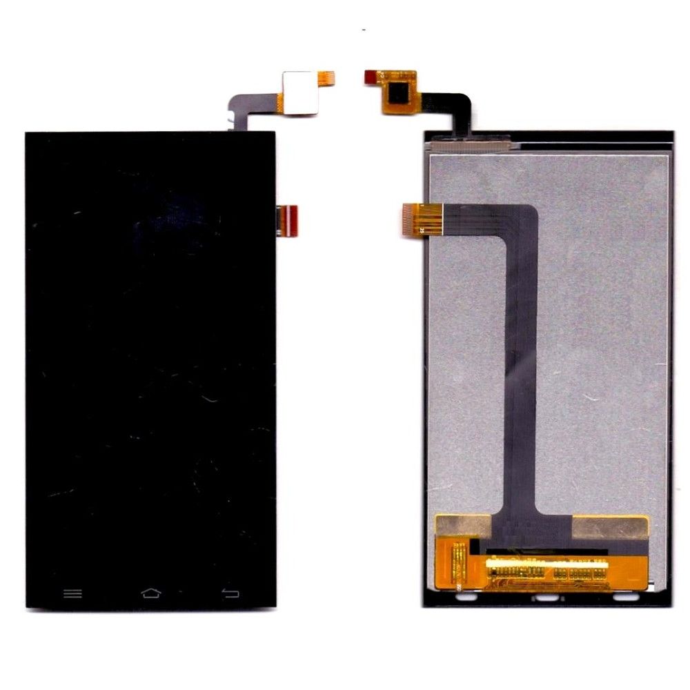 Buy Now LCD With Touch Screen For Micromax Canvas Fire 3 A096 - Black Display Glass Combo Folder