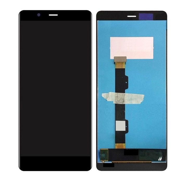 Buy Now LCD With Touch Screen For Nokia 5.1 - Black Display Glass Combo Folder