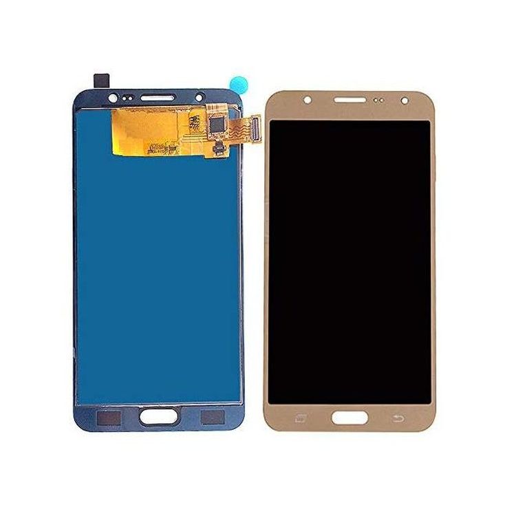 Buy Now LCD With Touch Screen For Samsung Galaxy J7 2016 - Gold Display Glass Combo Folder