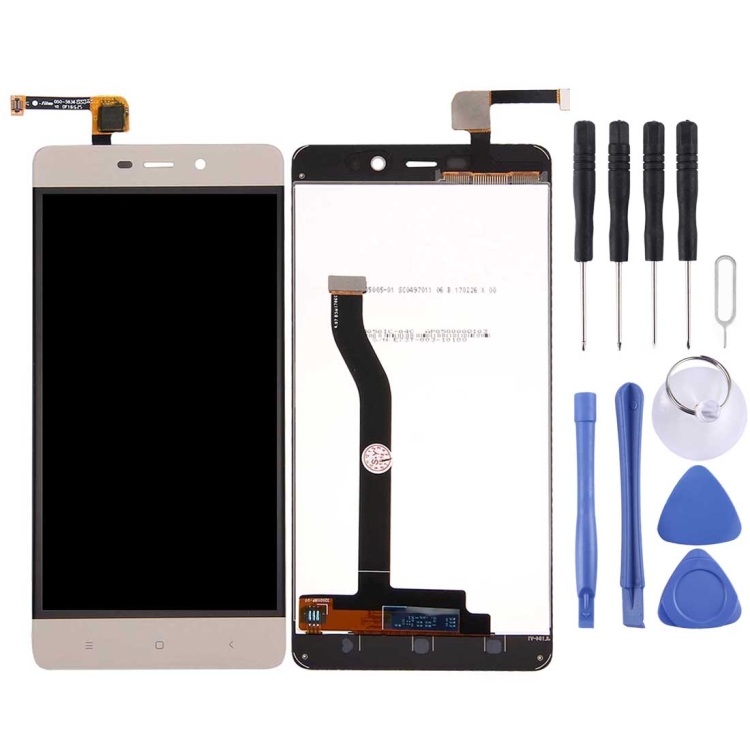 TFT LCD Screen for Xiaomi Redmi 4 Prime / Pro with Digitizer Full Assembly(Gold)