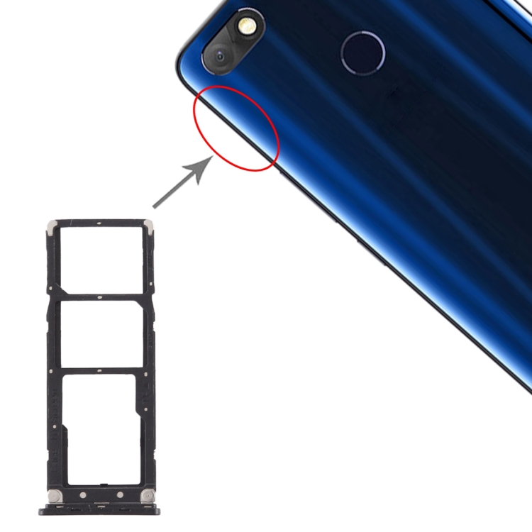 Infinix Note 5 X604 SIM Card Tray + SIM Card Tray + Micro SD Card Tray ...