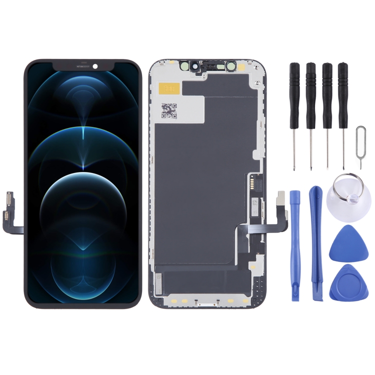 ALG Hard OLED LCD Screen For iPhone 12 Pro / 12 with Digitizer Full Assembly