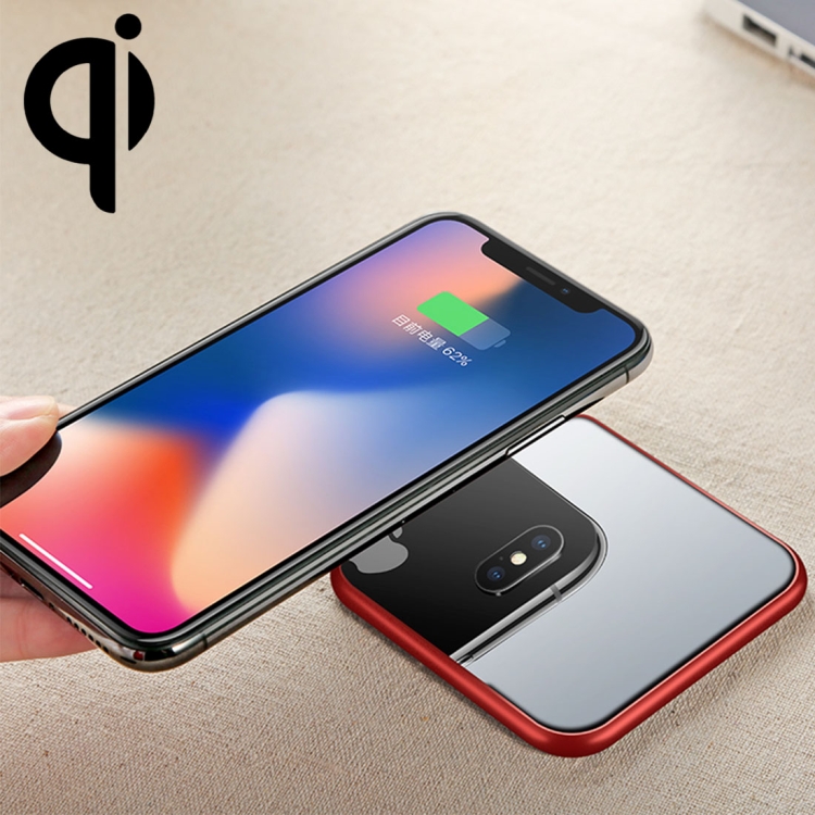 Benks W05 5W Fast Charging Qi Wireless Charger Pad, For iPhone, Galaxy, Huawei, Xiaomi, LG, HTC and Other Smart Phones(Red)