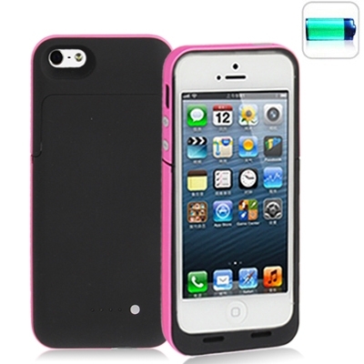 2500mAh Fine Matte Surface Removable Power Bank External Battery for iPhone 5 & 5S(Pink)