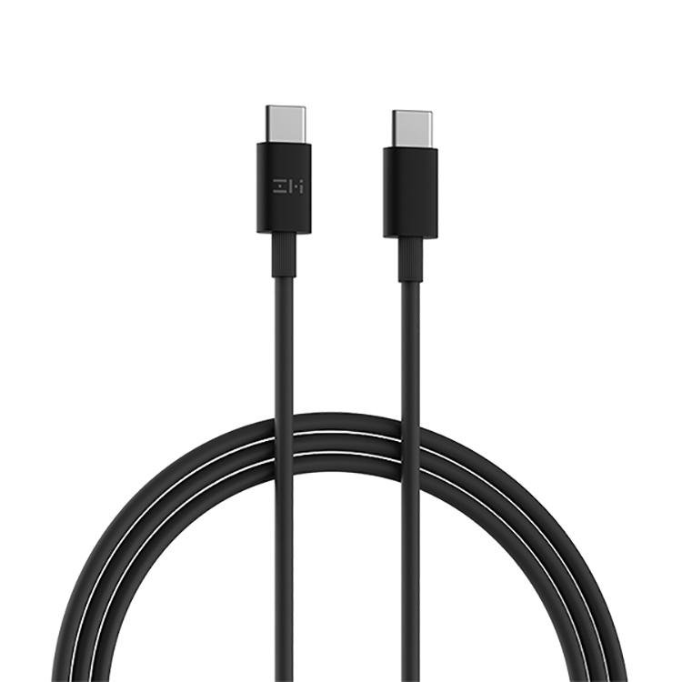 Original Xiaomi Youpin ZMI AL301 3A PD USB-C / Type-C to USB-C / Type-C Fast Charging Data Cable, Cable Length: 1.5m(Black)