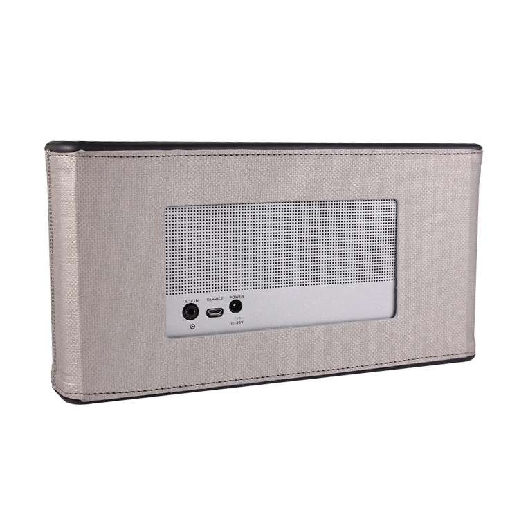 Bluetooth Audio Leather Case for Bose Soundlink Mini 3 III(Grey)
