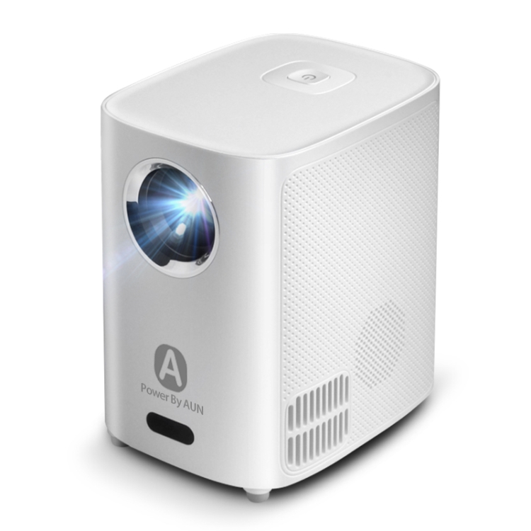 AUN A001 Portable mini WiFi Sync Phone 4K Smart LED Projector(AU Plug)