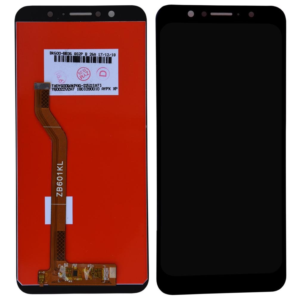 Asus Zenfone Max Pro M1 Display and Touch Screen Glass Combo X00TD ZB601KL - Black