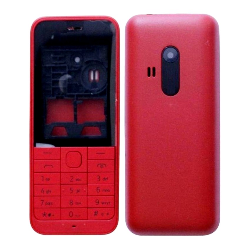 Buy Now Full Body Housing for Nokia 220 Dual SIM RM-969 Red